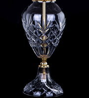 Tischlampe mit Kristallfuß AS147