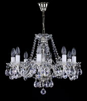 Kronleuchter aus Geschliffenem Kristall L031CE - silber