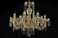 Kronleuchter gold LLCH08-CRYSTAL-GOLD