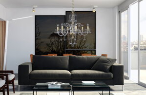 Modern Crystal Chandelier For living room