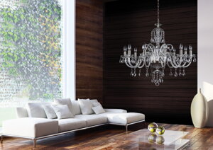 Crystal chandelier for living room