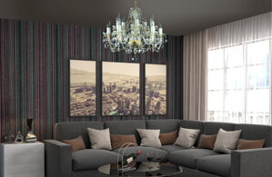 Modern Crystal Chandelier For Living Room 