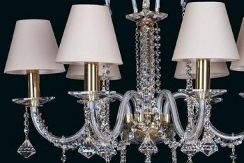 Kronleuchter mit Schirm | Kostenlose Lieferung | Artcrystal.de