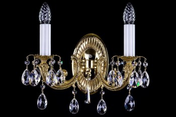 Messing Wandleuchten | Kostenlose Lieferung | Artcrystal.de