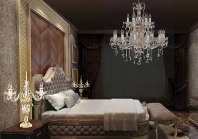 Bedroom ceiling chandelier EL6611819