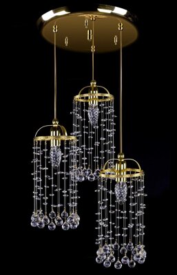 Pendant Lighting Crystal L483CLN