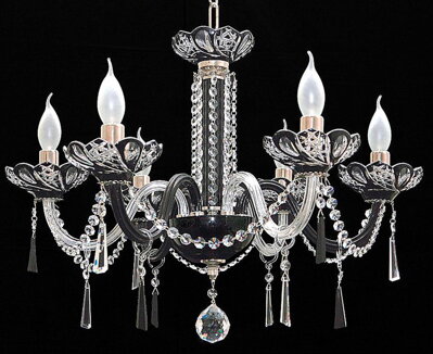 Glass chandelier EL668618