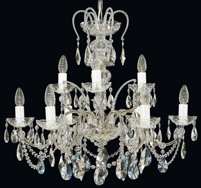 Chandelier with metal arms EL915902