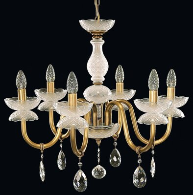 Chandelier with metal arms EL906601MPT