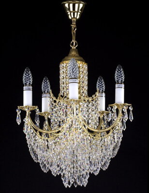 Chandelier with metal arms L264CE