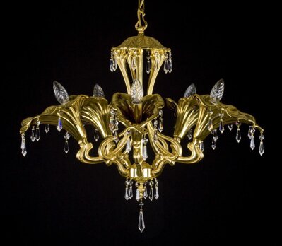 Chandelier brass cast L369CE