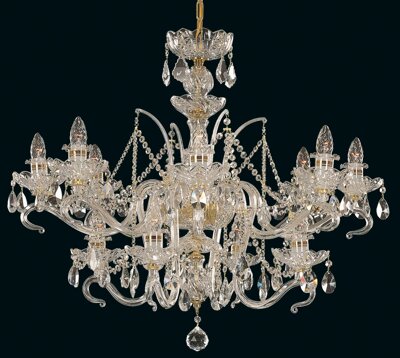 Cut glass crystal chandelier EL6631219