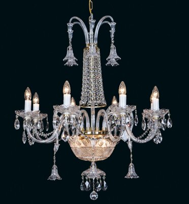 Cut glass crystal chandelier EL7448+302