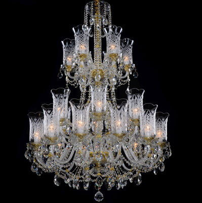 Kristall Kronleuchter LLCH24-CRYSTAL-DT