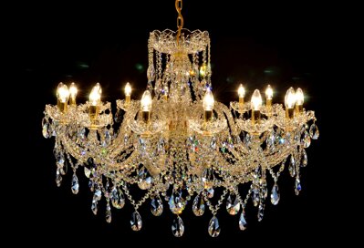 Cut glass crystal chandelier LW149162100G