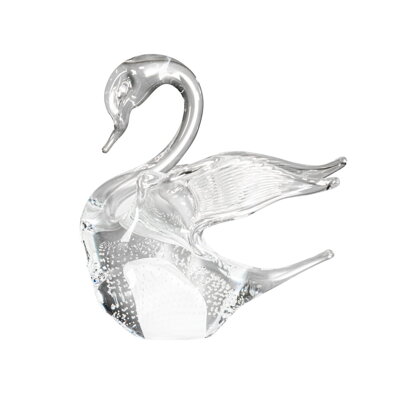 Figura de cristal - cisne  JA/LAM/WH/BU