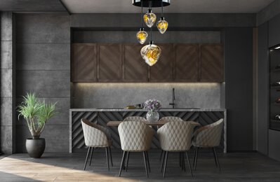 Kitchen Pendant Light ELA04YELLOW