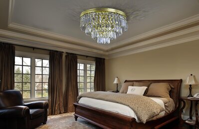 Bedroom in country style crystal chandelier LW024090100