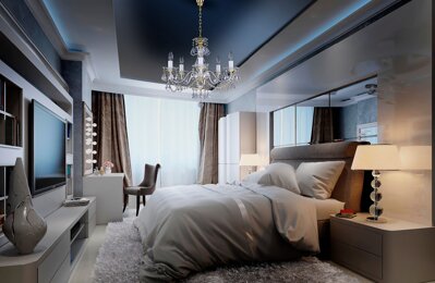 Crystal chandelier for bedroom L027CE