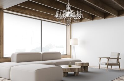 Kronleuchter für Wohnzimmer im skandinavischen Stil ATCH10