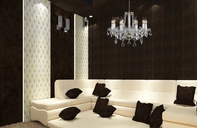 Living Room Crystal Chandeliers EL081801PB