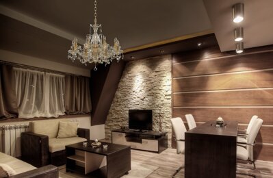 Living room crystal chandelier EL661819