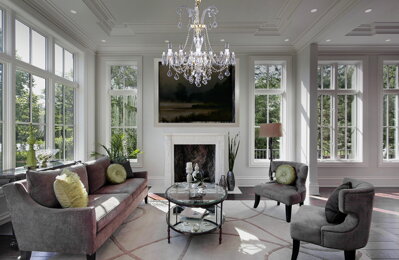 Living Room Crystal Chandelier L16040CE