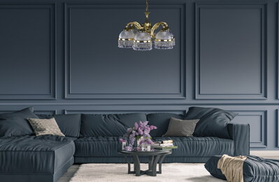 Living Room Crystal Chandeliers LA099CE