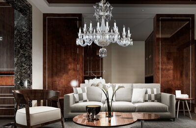 Living Room Crystal Chandeliers LW308161100G