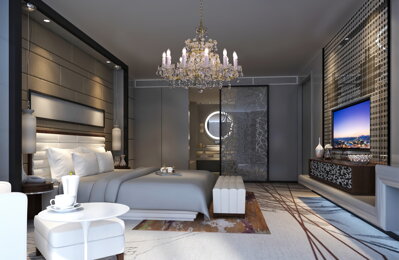 Bedroom crystal chandelier BXL10927Z211