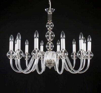 Clear Glass Chandelier EL4301200