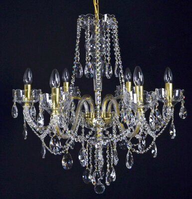 Cut glass crystal chandelier LW121062100G