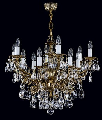 Chandelier brass cast L16145CE