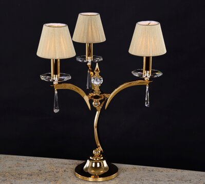 Table lamp LLCH03S BRASS BEIGE