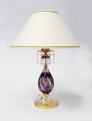 Lámpara de mesa de cristal ES662114