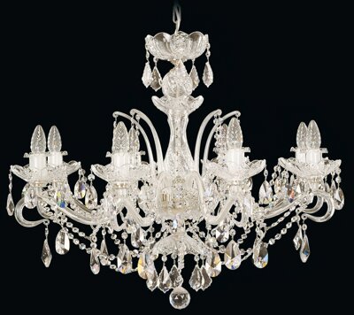 Cut glass crystal chandelier EL665819