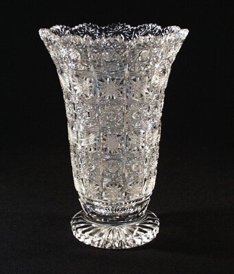 Geschliffene Kristall Vase 8083820