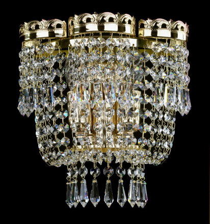 Glass-Wandlampe N281CLN