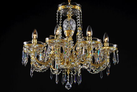 Kronleuchter gold LLCH08-CRYSTAL-GOLD