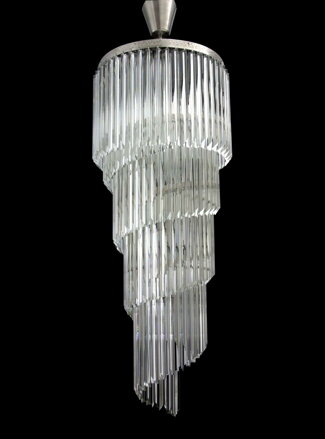 Kronleuchter Spirale LW607090101Ni