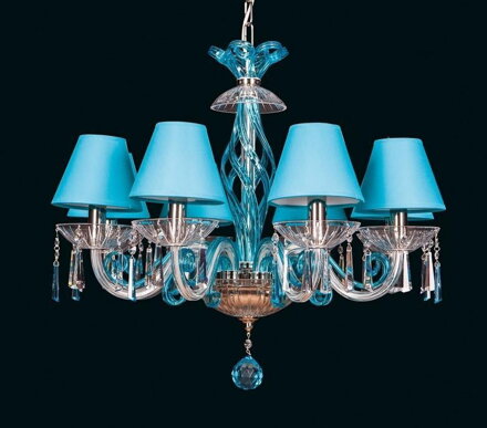 Kronleuchter Blau EL41883033S