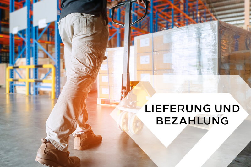 Lieferung und Bezahlung >>