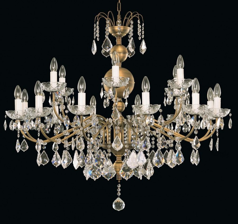 Chandelier with metal arms EL9001802PT