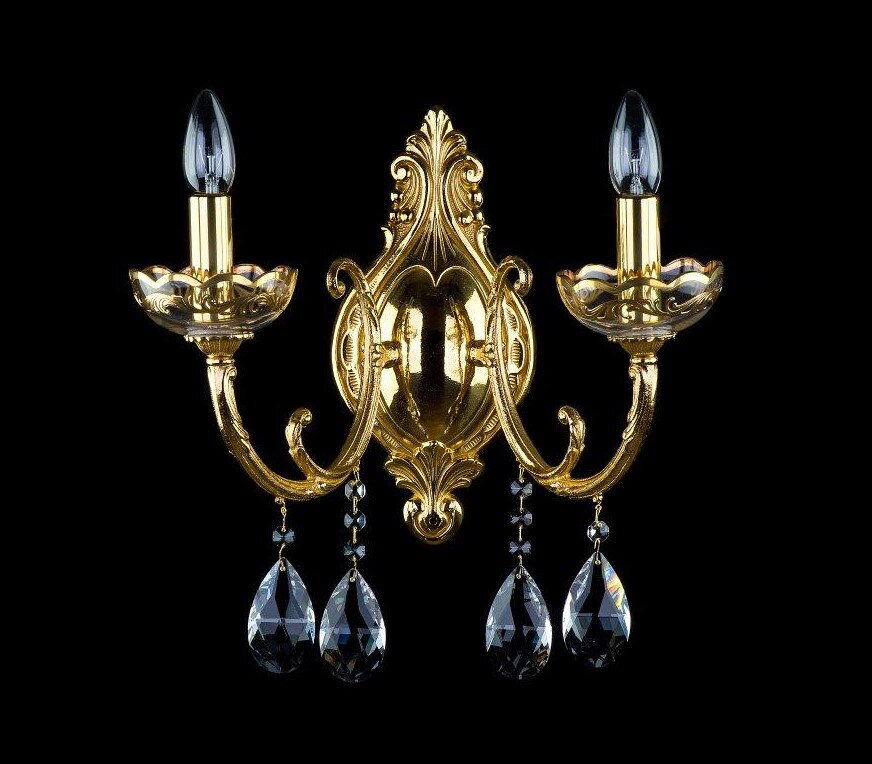 Wall light brass AN234