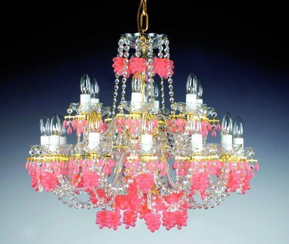 Chandelier with wine trimmings AL134K