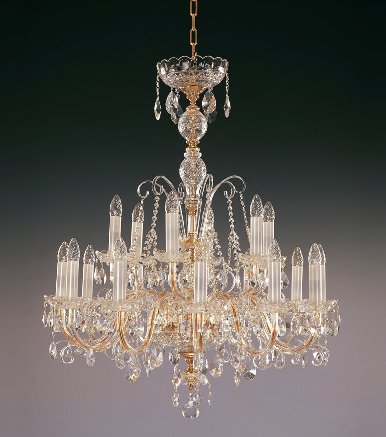 Cut glass crystal chandelier EL1401802