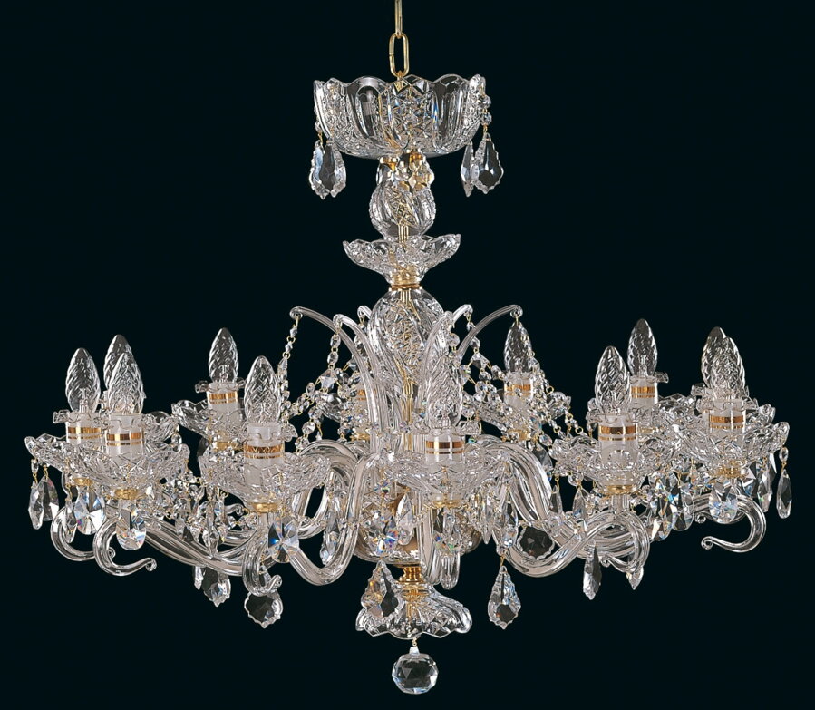 Cut glass crystal chandelier EL6641219