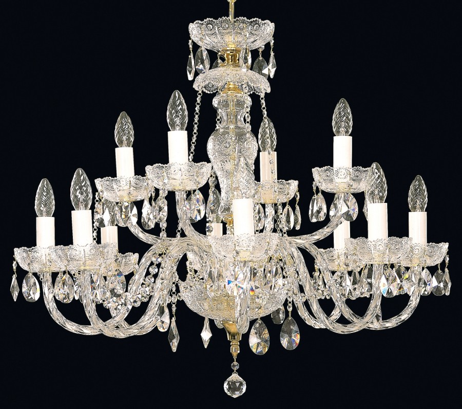 Cut glass crystal chandelier EL6841202