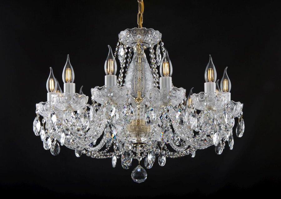 Cut glass crystal chandelier EL6921201