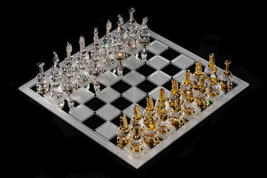 Стеклянные шахматы  Recko025